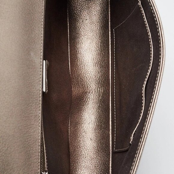 Chanel Metallic Grey Python and Leather New Medium Boy Bag - Picture 7 of 10